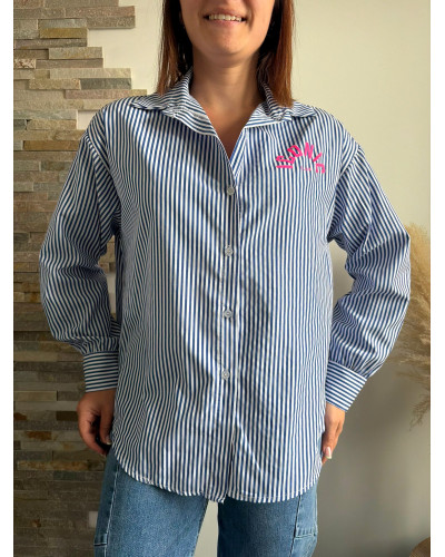 LOANA | Chemise oversize rayée ICONIC