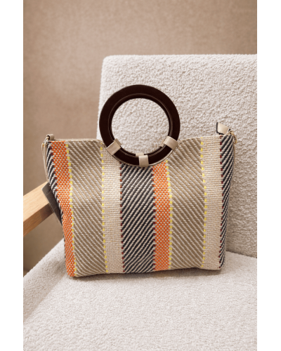 YVAN | Sac paille coloré été