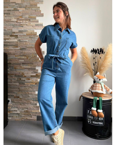 GRACIELLA | Combinaison pantalon jean