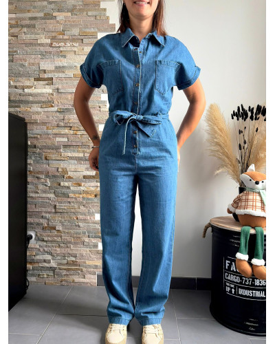 GRACIELLA | Combinaison pantalon jean