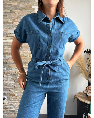 GRACIELLA | Combinaison pantalon jean