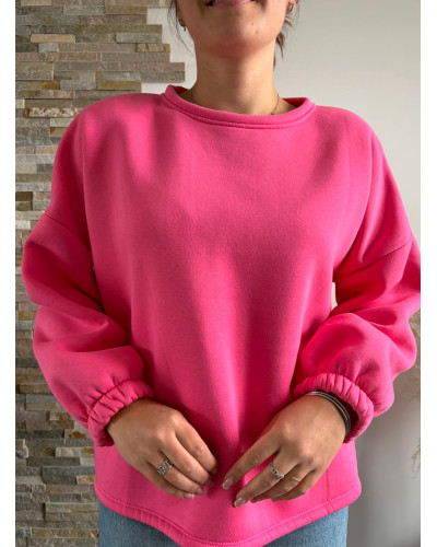 JULIEN | Sweat DOG MUM rose fushia