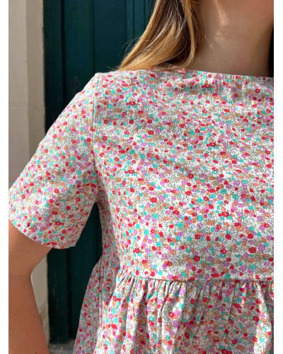 FRANCE | Blouse liberty peplum