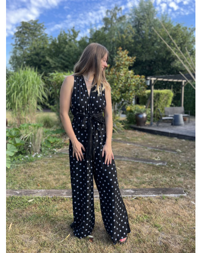 ARIA | Combinaison pantalon à pois