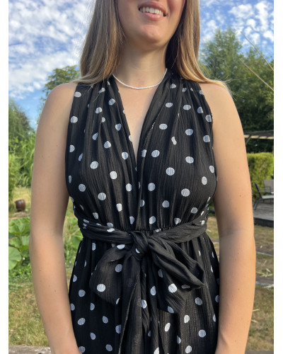 ARIA | Combinaison pantalon à pois