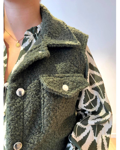 ROMY | Veste sans manche kaki