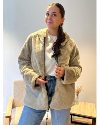 JANNAH | Parka kaki réversible