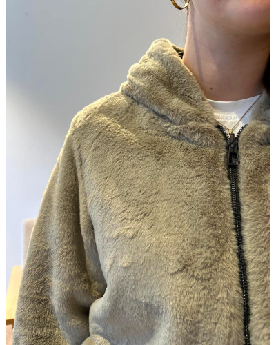 JANNAH | Parka kaki réversible