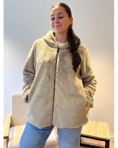 JANNAH | Parka kaki réversible