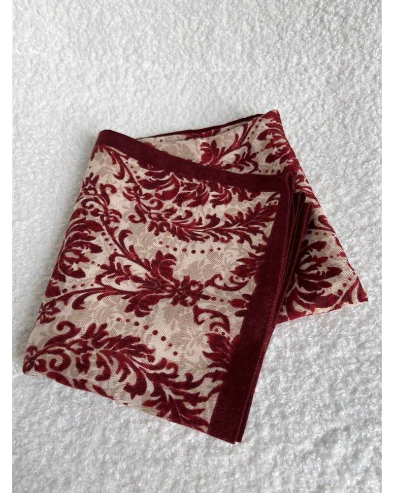 Foulard Carré Fleuri | Fleur&Fleuri
