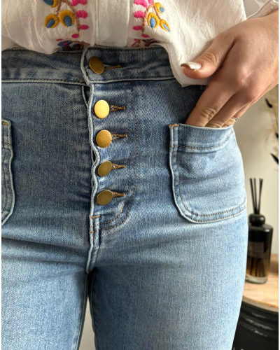 CLEMENT | Jean droit légèrement évasé