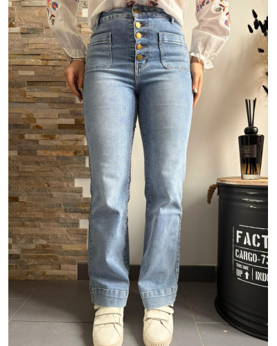 CLEMENT | Jean droit légèrement évasé