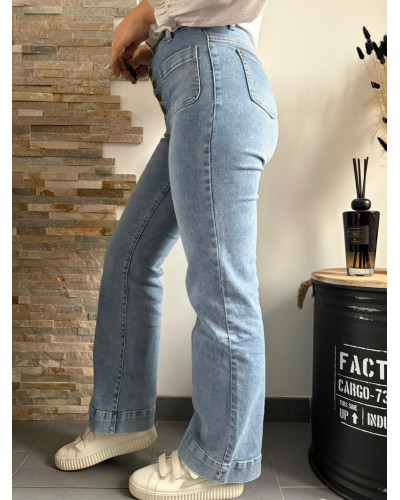 CLEMENT | Jean droit légèrement évasé