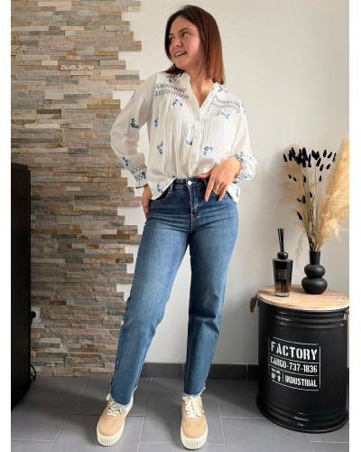 RAOUL | Jean wide leg bleu