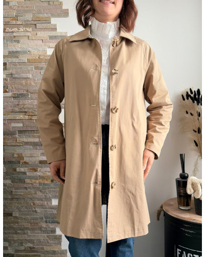 ROGER | Trench long beige