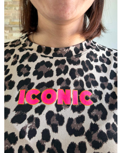 BRYAN | Tee-shirt iconic leopard