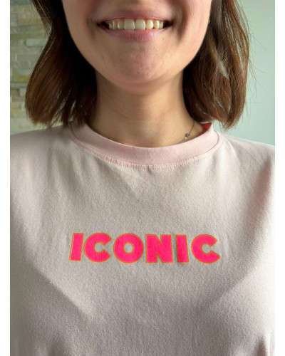 NIKONE | Tee-shirt rose iconic