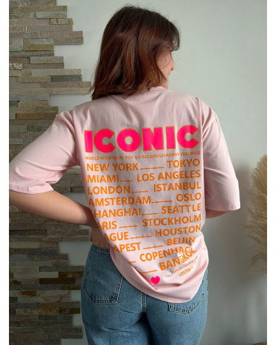 NIKONE | Tee-shirt rose iconic