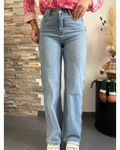 JOSEPH | Jean droit details feston