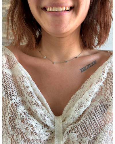 HELOISE | Blouse dentelle noeud